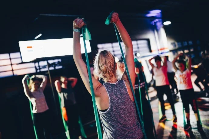 tissu pour débardeur de gym personnalisé pour femmes