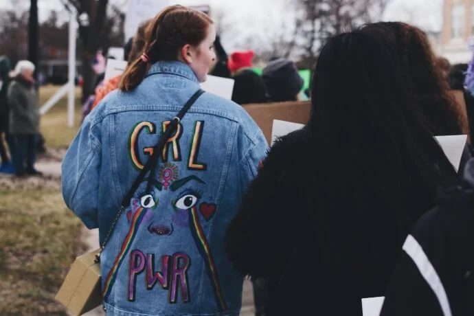 veste en jean personnalisée