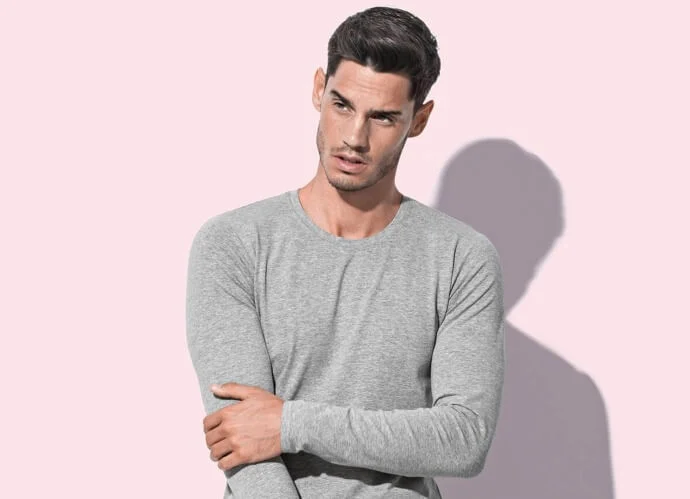 T-shirts extensibles à manches longues personnalisés à petit prix