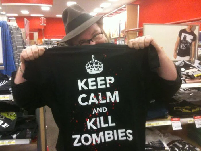 T-shirts avec inscription personnalisée « Keep Calm »