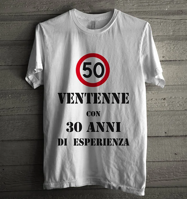 T-shirts commémoratifs du 50e anniversaire
