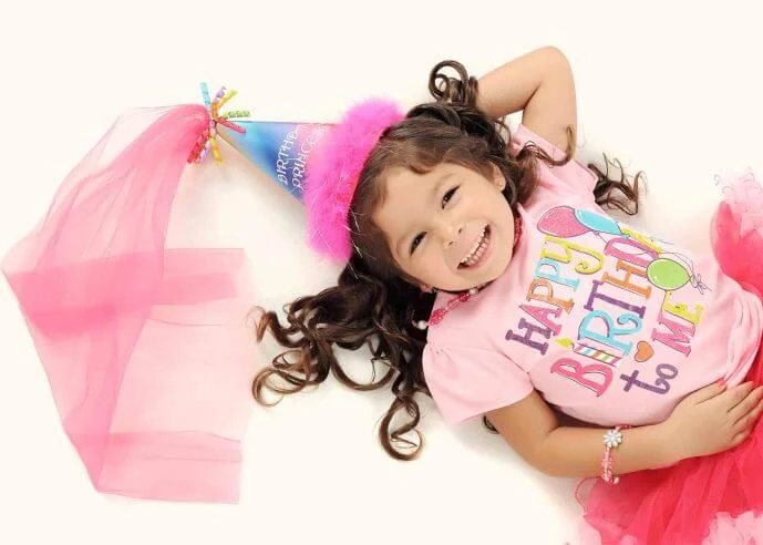 T-shirts d'anniversaire personnalisés pour enfants