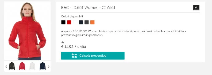 Coupe-vent personnalisés sur Burger Print